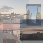 A banner image with a collage of sunset photos.